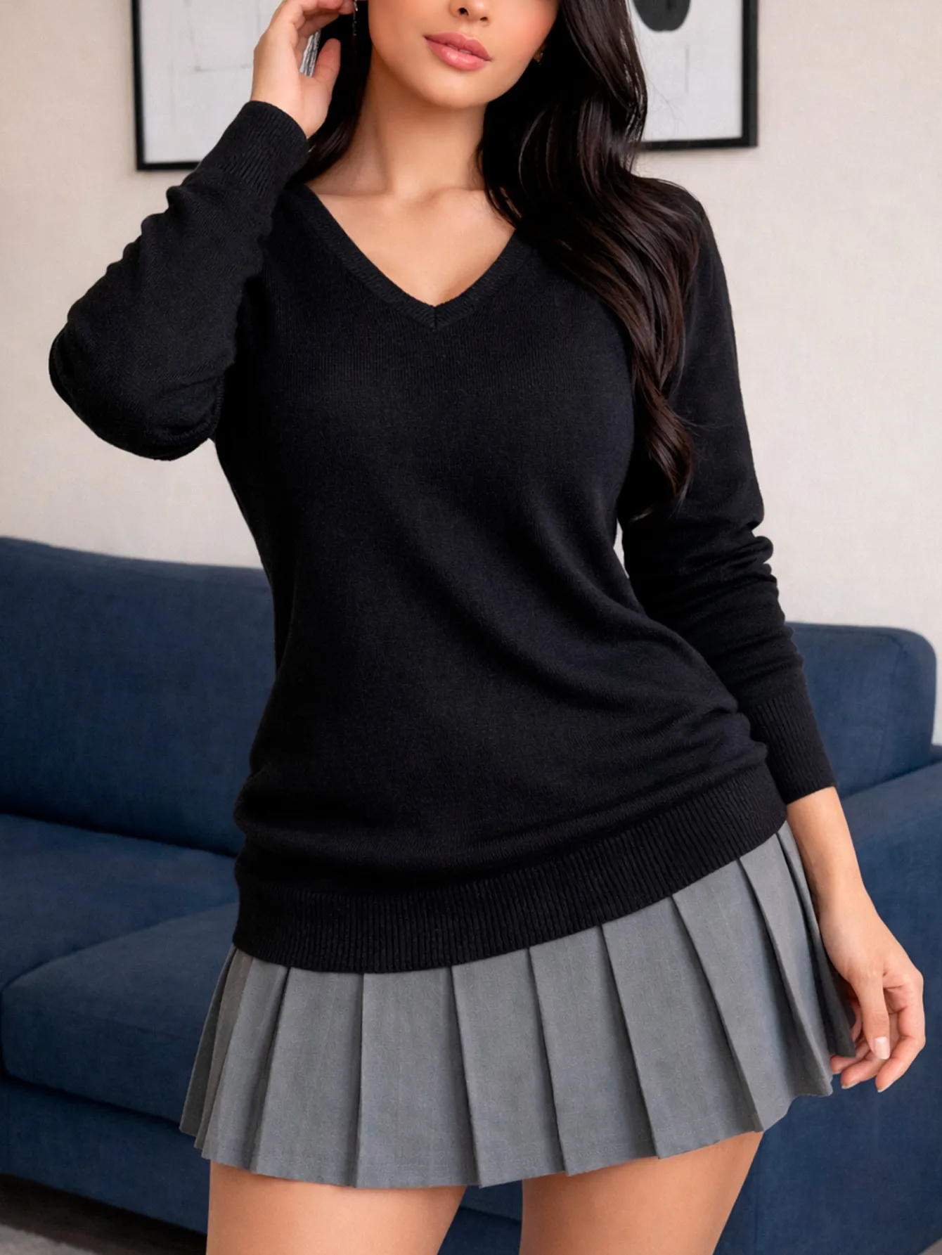 MIS0098 SUETER CUELLO V 10591
